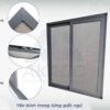 Cửa lưới chống muỗi mở lùa lưới inox