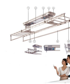 GIÀN PHƠI THÔNG MINH ĐIỆN TỬ GLS 750