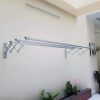 giàn phơi thông minh gắn tường nhôm