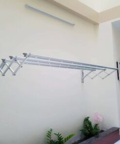 giàn phơi thông minh gắn tường nhôm