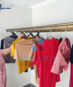 Giàn Phơi Thông Minh Gắn Tường Kéo Ngang Sakawa SN500