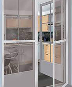 3 -Inox 2 cánh mở quay