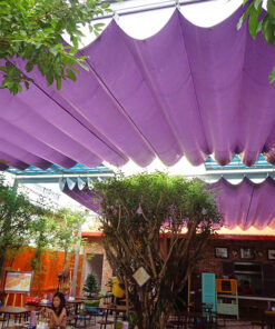 Bạt mái xếp điều khiển