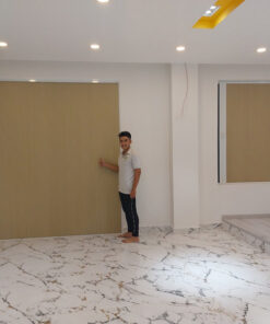 vách ngăn tổ ong phòng khách
