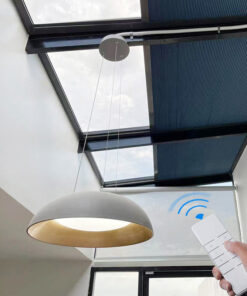 9-1-Rèm tổ ong che giếng trời tự động